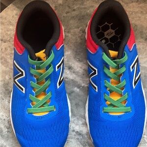 New Balance Kids Sneakers - Blue, Red, Green